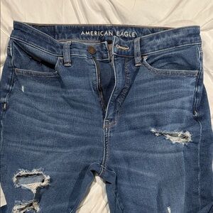 American Eagle Outfitters Blue Skinny Jeans